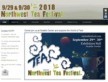 Tablet Screenshot of nwteafestival.com